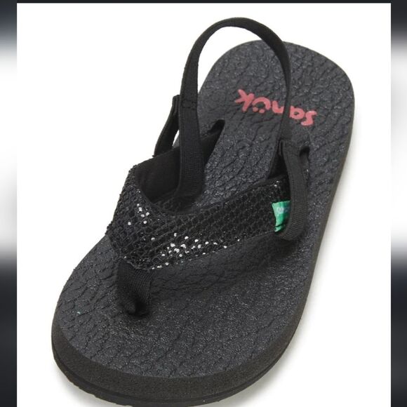 SANUK GIRL YOGA GLITTER STRAP SANDAL - Picture 13 of 13